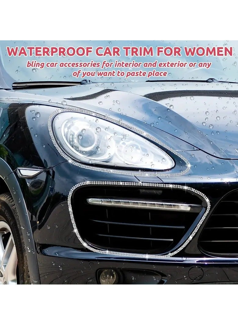 ٥ أمتار من ملصقات الزينة بمثقاب الماء للسيارة – ملصقات لامعة قابلة للصق، مثالية للسيارات، الملابس، الأحذية، الحرف اليدوية، وتخصيص الإكسسوارات - Image 5