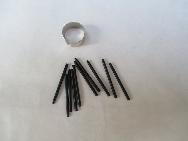 USonline911 10 Pack Black Replacement Nibs with Removal Ring for Wacom Bamboo & Intuos Pens - Image 2