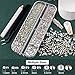 BELLEBOOST Flat Back Rhinestones&Pearls Kits Round Colorful Gems+White Pearls with Quick Dry Makeup Glue+Picker Pencil+Tweezer for Nail Art and Face Eye Body Make-up - Image 3