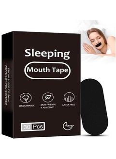 General 30 packs of sleep patches, sleep tape, sleep tape designed for lip contact, oral sleep tape to improve nasal breathing and reduce snoring - stop snoring aid for men and women  - Image 1