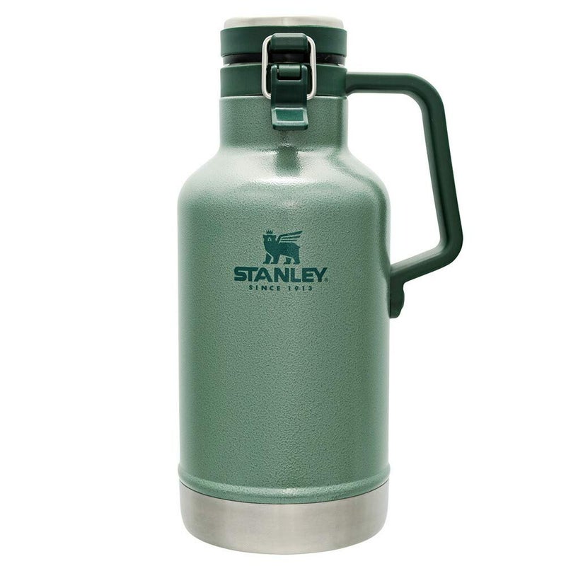 Stanley 01941-076 Classic Vacuum Growler, 0.4 gal (1.9 L), Green, Ice Container, Carbonated Drinks, Beer, Cold Retention, Camping, Dishwasher Safe, Genuine Japanese Product - Image 2