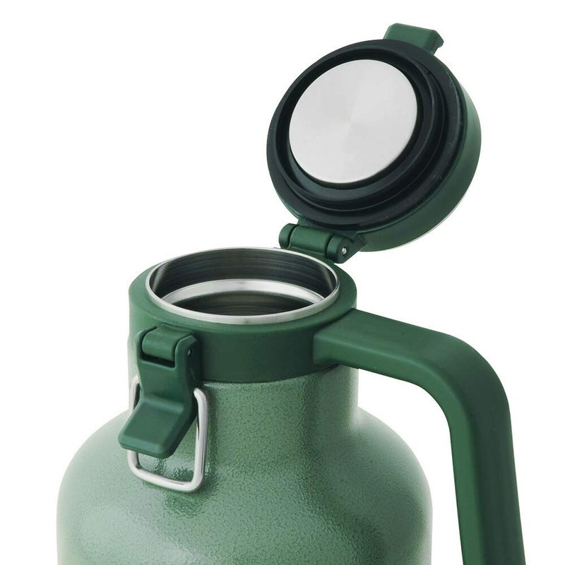 Stanley 01941-076 Classic Vacuum Growler, 0.4 gal (1.9 L), Green, Ice Container, Carbonated Drinks, Beer, Cold Retention, Camping, Dishwasher Safe, Genuine Japanese Product - Image 5