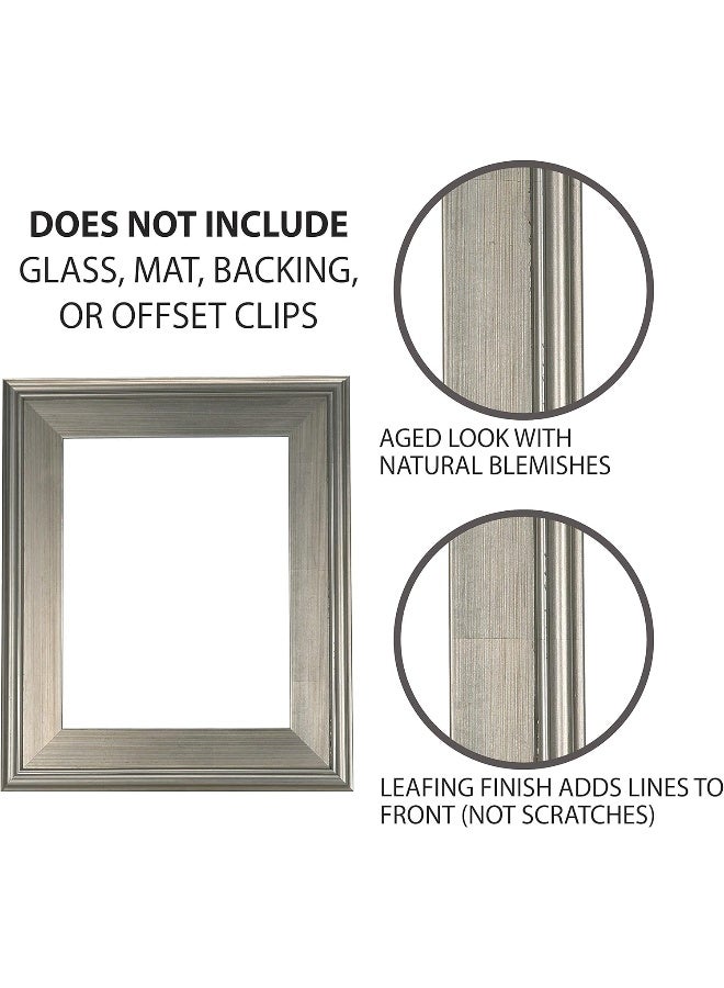 Creative Mark Plein Air Wooden Picture Frame  16X20 Silver  Professional Single Frame for Art Panels Stretched Canvas Pictures and More glass and backing not included - Image 2