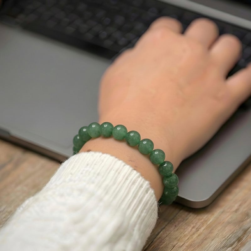 British Fossils Crystal Energy Aventurine Bracelet - Image 5