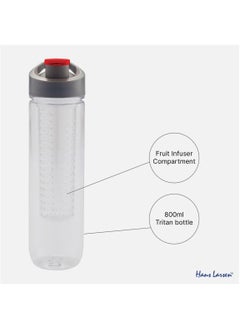 Hans Larsen 800ml Fruit Infuser Water Bottle  - Image 5