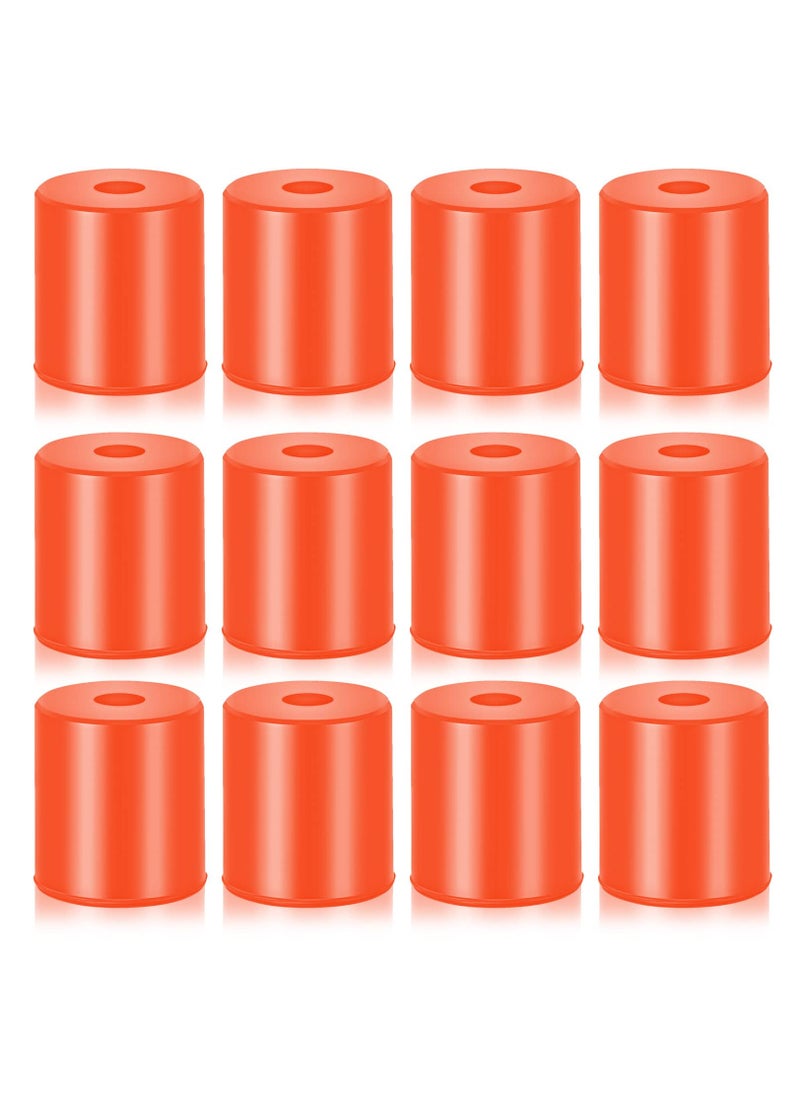 Generic - 12Pcs 3D Printer Heat Bed Leveling Mounts, Silicone Heat Buffer Columns for CR-10 and Ender 3, Stable Hot Bed Parts (Brown, 0.7 Inches) - Essential Printer Accessories - Image 1