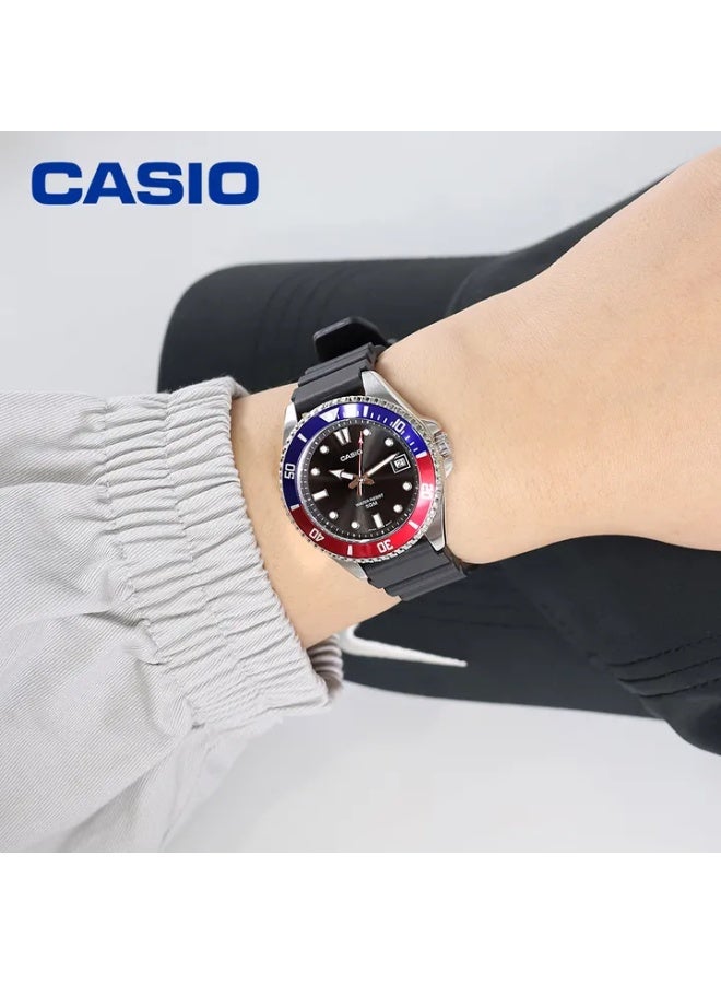 Casio Unisex Dive Watch - MDV-10-1A2VDF Black Dial - Image 5