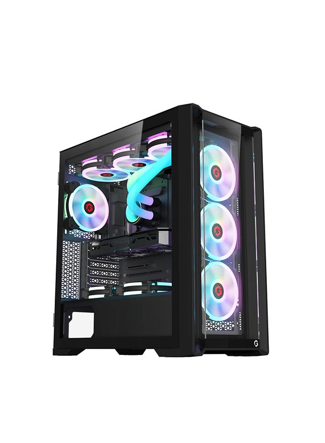 GAMEON Gaming PC with Core i5-12400F Processor/16GB RAM DDR4/1TB SSD/Nvidia GeForce RTX 3050 Graphics/Windows 10 Pro Black - Image 1