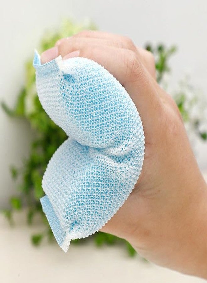 Homecure Soft Scrub Sponges for Dishwashing | Dual Layer Foam & Scrubber Pad for Utensils, Non-Stick Cookware & Kitchen Cleaning | | Strong, Long Lasting & Odor Resistant Sponge | (3, Ultra Power) - Image 4