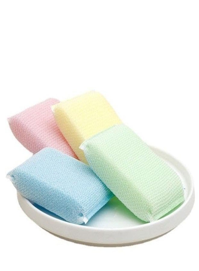 Homecure Soft Scrub Sponges for Dishwashing | Dual Layer Foam & Scrubber Pad for Utensils, Non-Stick Cookware & Kitchen Cleaning | | Strong, Long Lasting & Odor Resistant Sponge | (3, Ultra Power) - Image 3