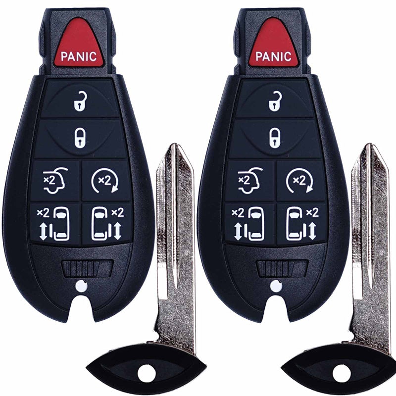 MechanMagic Key Fob Replacement Compatible for Chrysler Town and Country Dodge Grand Caravan 20082020 Car Keyless Entry Remote Control M3N5WY783X IYZC01C