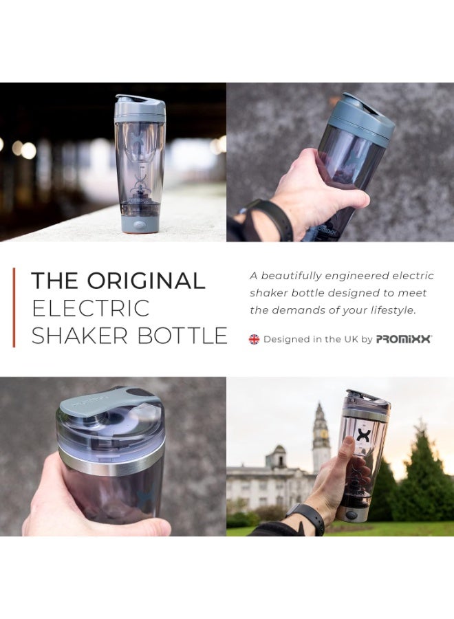 Promixx Electric Protein Shaker, Vortex Mixer with X-Blade Technology, 600ml BPA Free Blender Bottle, Durable and Easy Clean Sport Shaker - Image 2