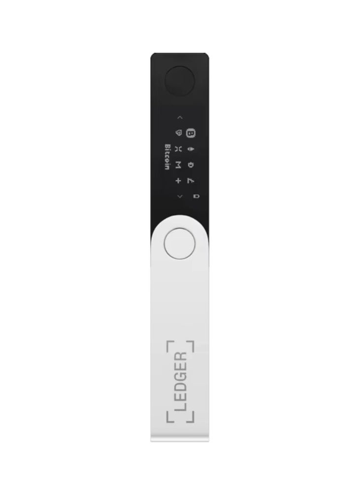 Ledger - Nano X Hardware Wallet | Safest Crypto & NFT Cold Storage, Big Screen + Wireless Bluetooth & Type-C Connectivity, 5000+ Coins Supported, for iOS & Android, MacOS & Windows - Black - Image 1