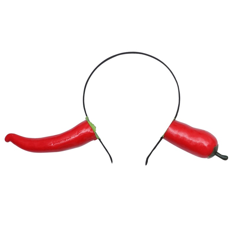 2 pcs Adorable Party Pepper Headdress Hair Performance Hair Accessory for Adults - Image 2