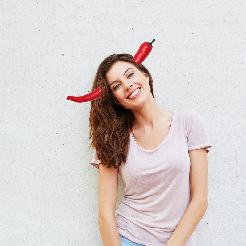 2 pcs Adorable Party Pepper Headdress Hair Performance Hair Accessory for Adults - Image 1