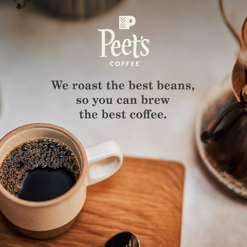 Peet's Coffee, Dark Roast Ground Coffee - Decaf Major Dickason's Blend 10.5 Ounce Bag - Image 5