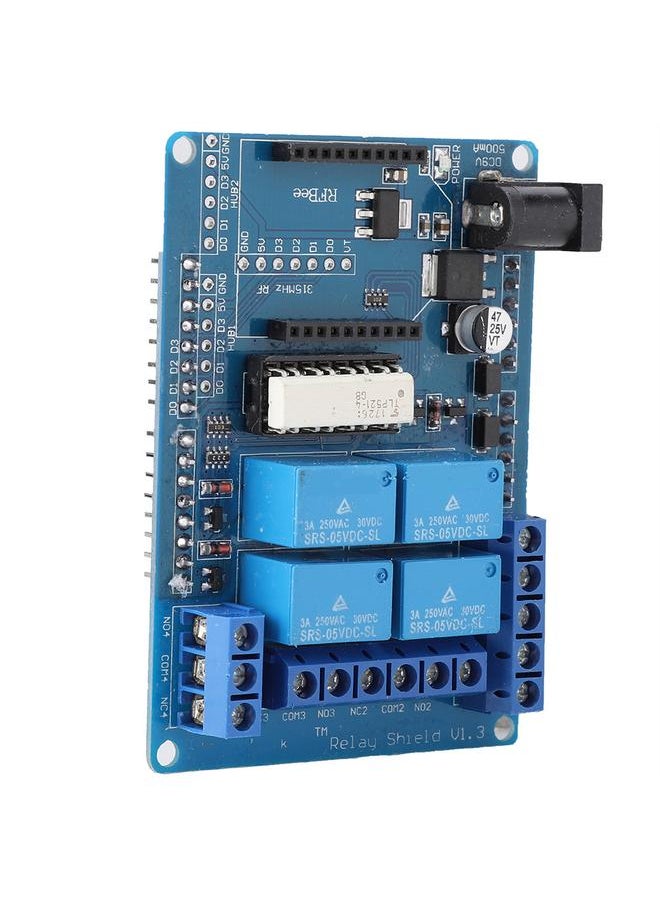 Thoraya - Four Channel 5V Relay Shields Optocoupler Module V1.3 For Arduino Relay Expansion Board - Image 1