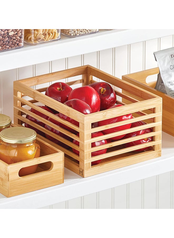 Home Pro HomePro Bamboo Storage Box Versatile Eco-Friendly Organizer and Storage Solution for Wardrobe Closet and Picnic Essentials Enhancing Aesthetic Appeal While Meeting Your Storage Needs - Image 4