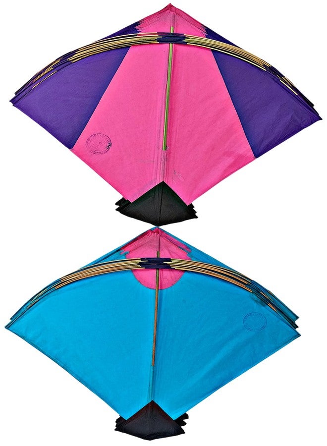 RUHANI Paper Kite Patang Large Size Multi Colour Indian Fighter Cheel Kite (Pack Off 25) - Image 2