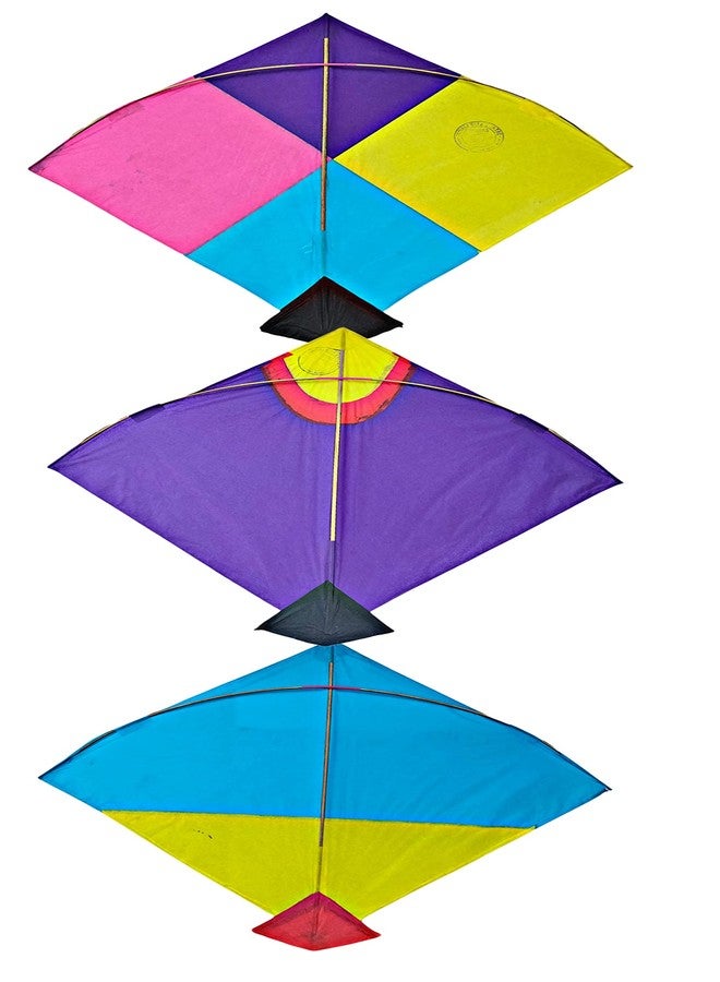 RUHANI Paper Kite Patang Large Size Multi Colour Indian Fighter Cheel Kite (Pack Off 25) - Image 4