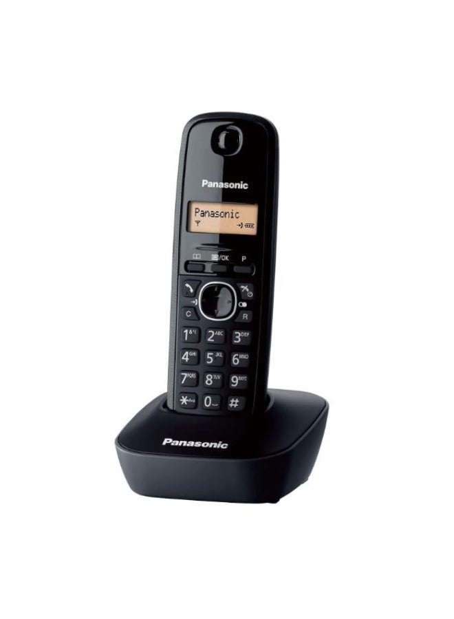 Panasonic KX-TG1611FX Cordless Telephone - Black - Image 1