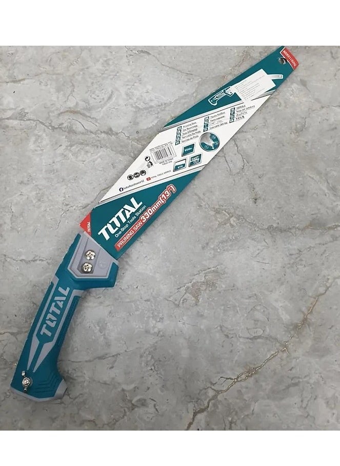 Total Pruning Saw 330mm (13") - Heavy Duty 65Mn Steel, Triple Teeth, 6TPI, Fast Cut with Extension Bar - Ideal for Tree Trimming, Gardening & Outdoor Use - pzsku/Z11959E1BAF79401F36B9Z/45/_/1734510875/a38d512a-6cdd-4208-bd16-604c2889d93e