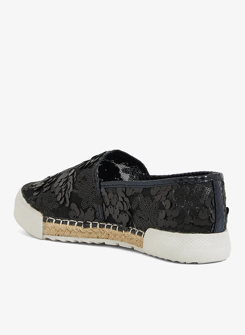 Savannah Collection Sequined Espadrille