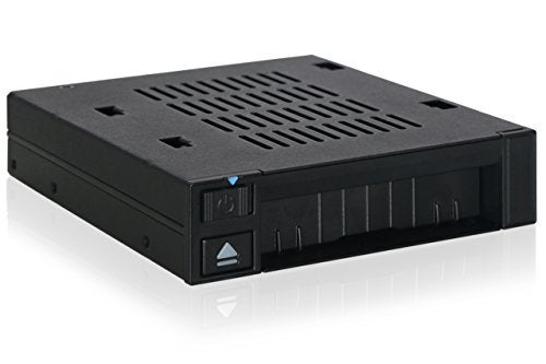 ICY DOCK 1 Bay 2.5 SAS/SATA HDD/SSD Docking Enclosure for External 3.5” Bay | flexiDOCK MB521SP-B - Image 1