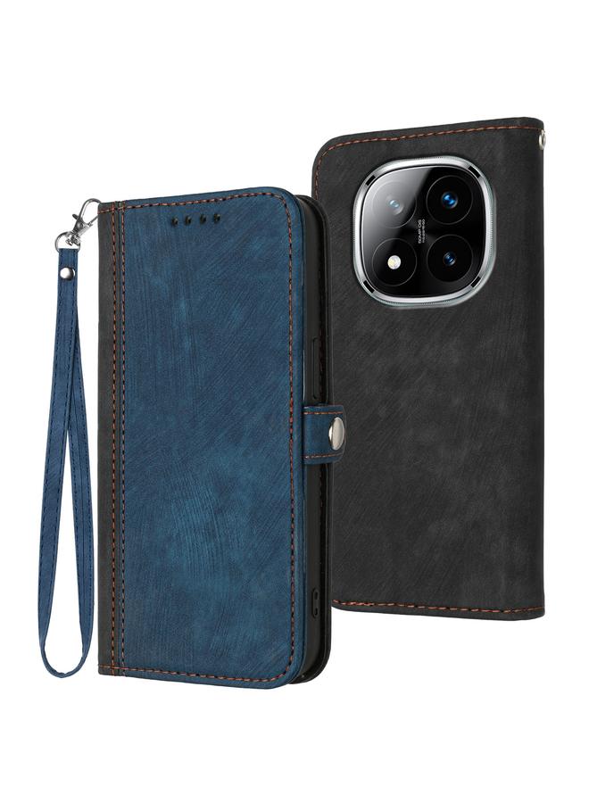 erorex Case For Redmi Note 14 Pro+ 5G Side Buckle Double Fold Hand Strap Leather Phone Case - Image 1