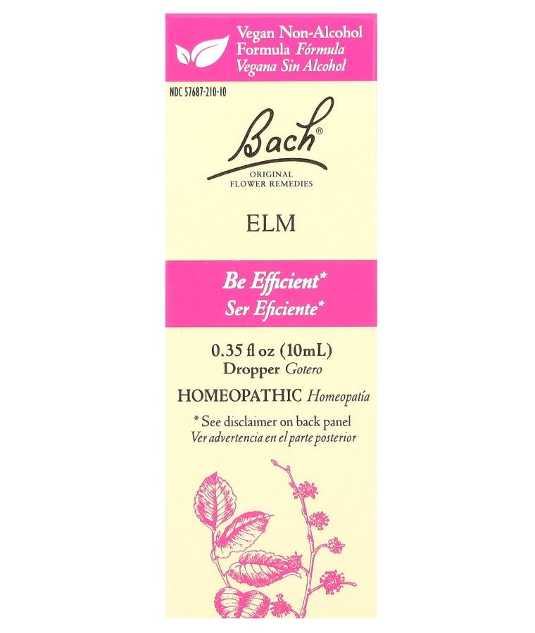 Bach Original Flower Remedies Elm 0.35 fl oz (10 ml)