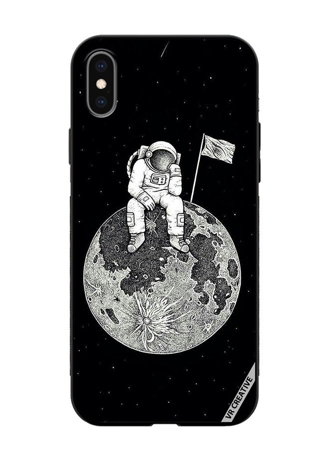 VR CREATIVE Protective Case Cover For Apple iPhone X/XS What Else To Do In This Universe Design Multicolour - Image 1