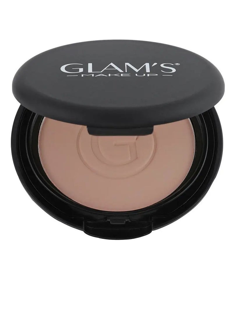 Glam's Two Way Cake Powder Matte Foundation #203 Beige Nude - Image 2