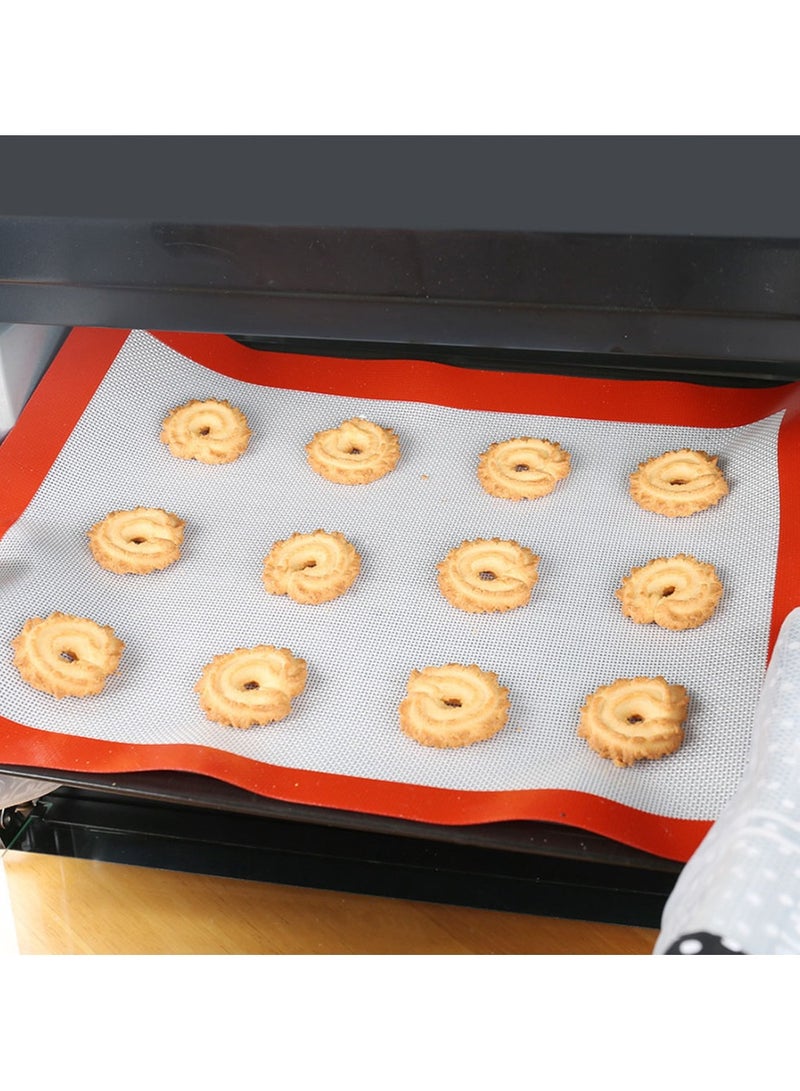 Heat-Resistant Silicone Baking Mat 30×40 cm – Oven Safe and Perfect for Pastries & Cookies - Image 4