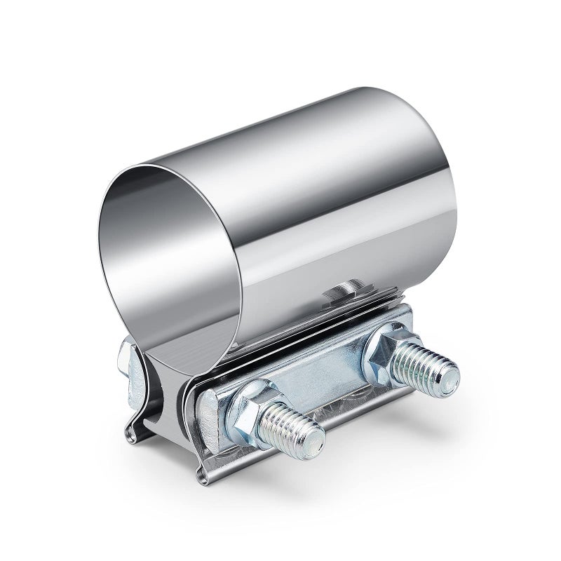 SYKRSS 2.25"Stainless Steel Butt Joint Exhaust Seal Band Clamp