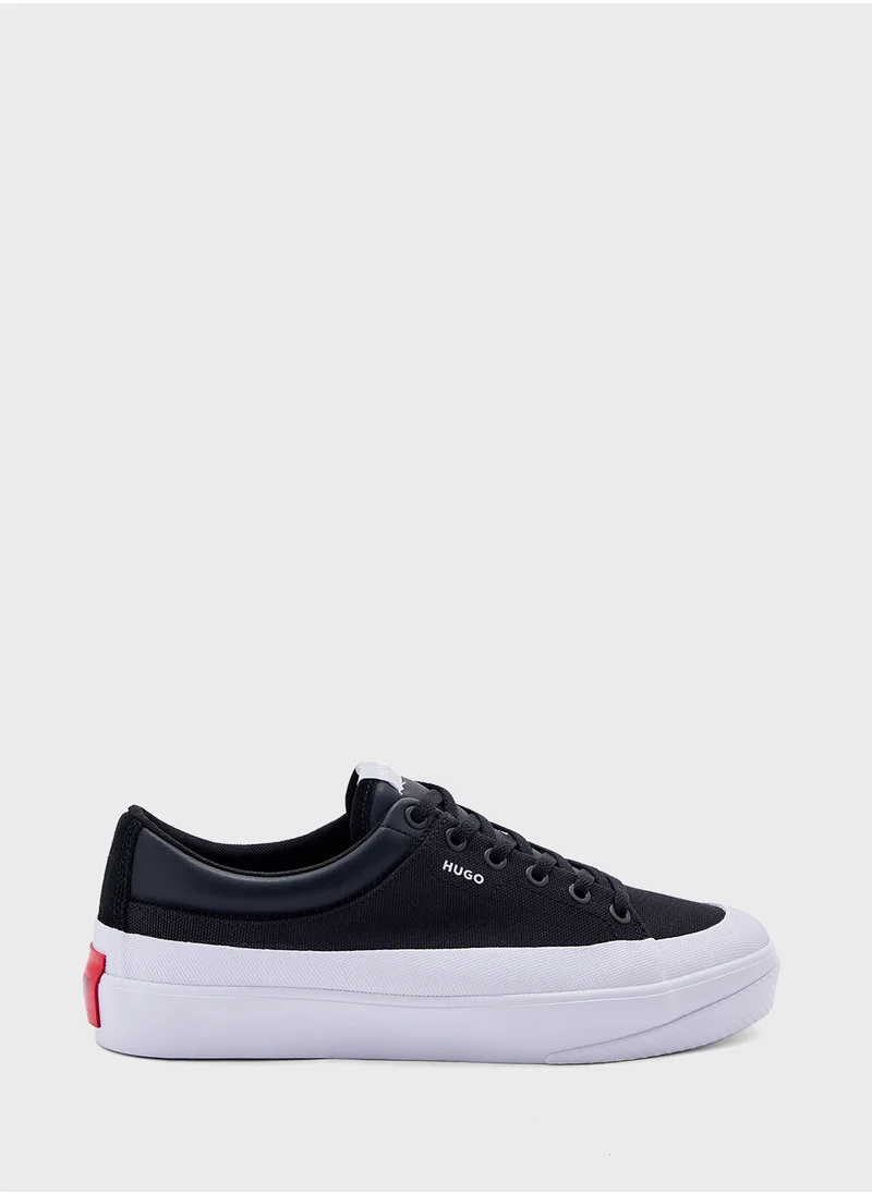 هوجو Dyer Plain Low Top Sneakers