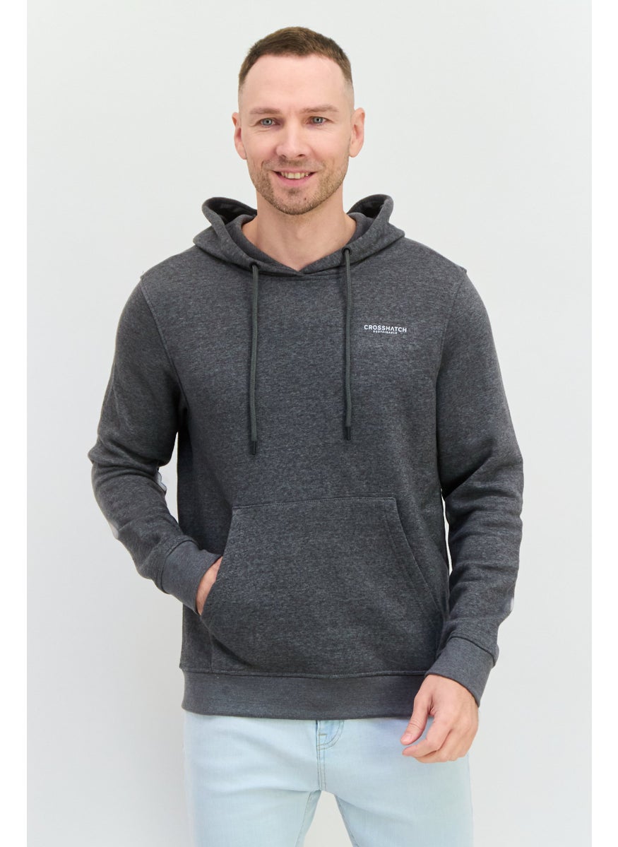 CROSSHATCH - Men 2 Piece Graphic Print Hoodies, Navy - Image 1
