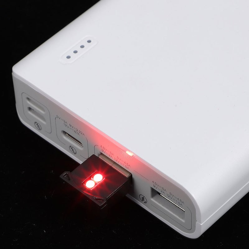 2pcs Small Night Lights USB Night Lamps Car Bedroom Mini Lights Ambient Lights - Image 3