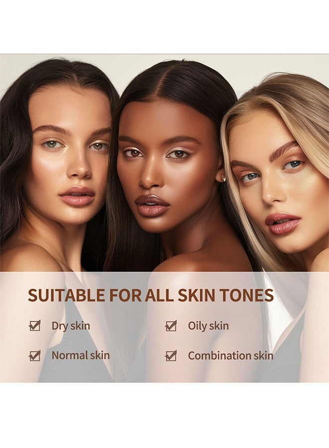 lakerain Glow+ Firming Daily Moisturizer， Natural Light Bronze Sunless Tanner Moisturizing Hydrating Nourishing Glow Tanner Fair to Medium Skin Tones Tanning Cream Moisturizer 100ml - Image 5