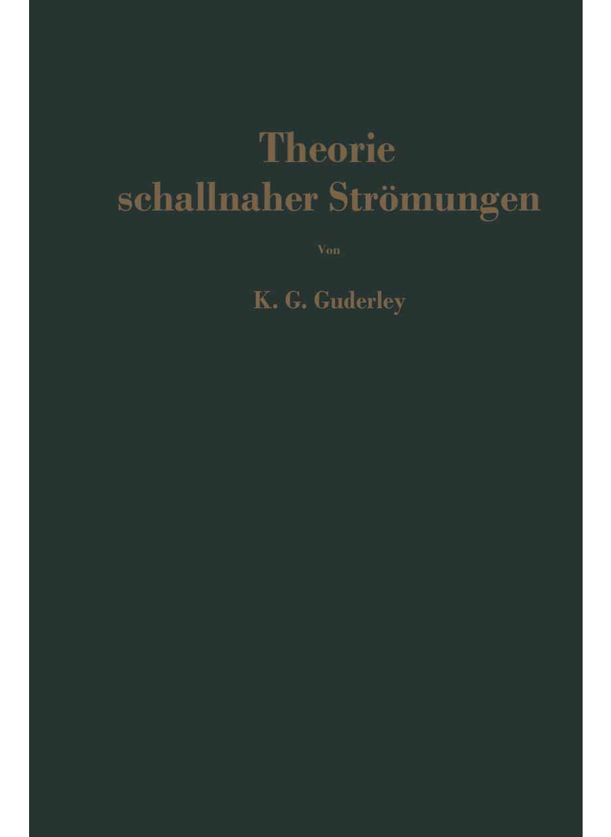 Theorie Schallnaher Stromungen 
