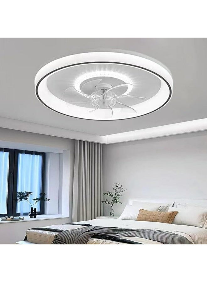 C&C Home Modern Ceiling Fan with Remote Control – Energy-Efficient Quiet Motor, 3 or 5 Blades, Adjustable Speeds, Optional LED Light, Indoor Ceiling Fan for Bedroom, Living Room, Office, or Dining Area. - Image 1