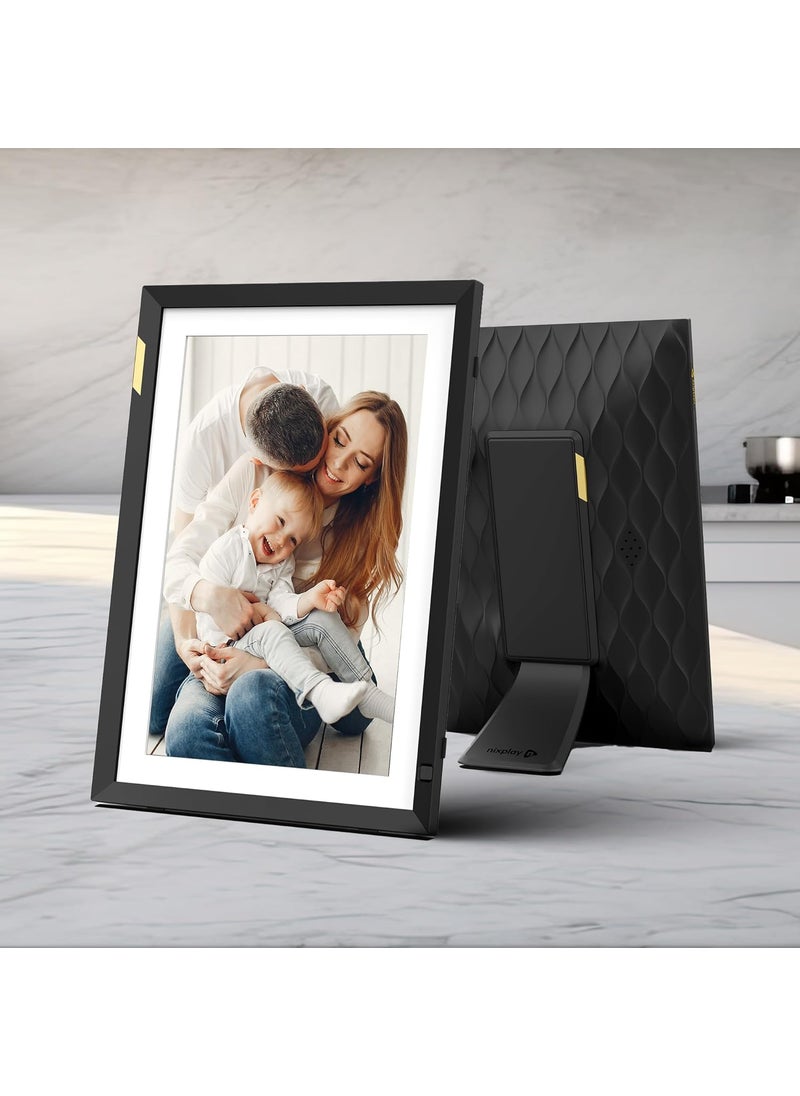nixplay Nixplay WiFi 101 Touch Screen Digital Picture Frame I Easy Set Up I Create Family Shared Playlists I Perfect Digital Picture Frame for Gifting I Securely Share PhotosVideos via Email or App  - Image 2