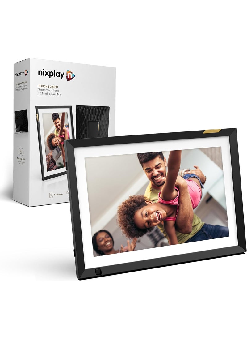 nixplay Nixplay WiFi 101 Touch Screen Digital Picture Frame I Easy Set Up I Create Family Shared Playlists I Perfect Digital Picture Frame for Gifting I Securely Share PhotosVideos via Email or App  - Image 1