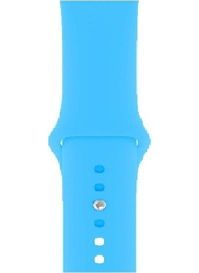 Adaman Silicone Sport Band Strap For Apple Watch Compatible 38MM - 40MM - 41MM 1 2 3 4 5 6 Se 7 8  - Image 1