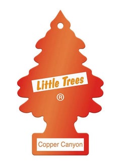 LITTLE TREES معطر هواء على شكل بطاقة ورقية معلقة - نحاس كانيون (عبوة من 3 قطع)  - Image 2