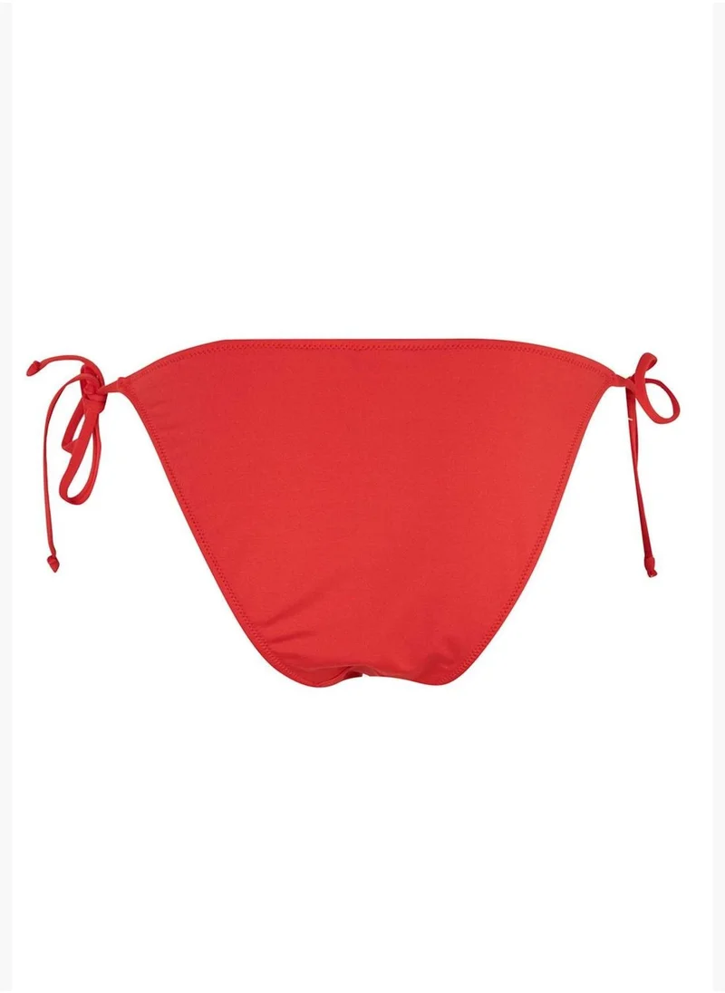 ديفاكتو Drawstring Sides Basic Bikini Bottoms