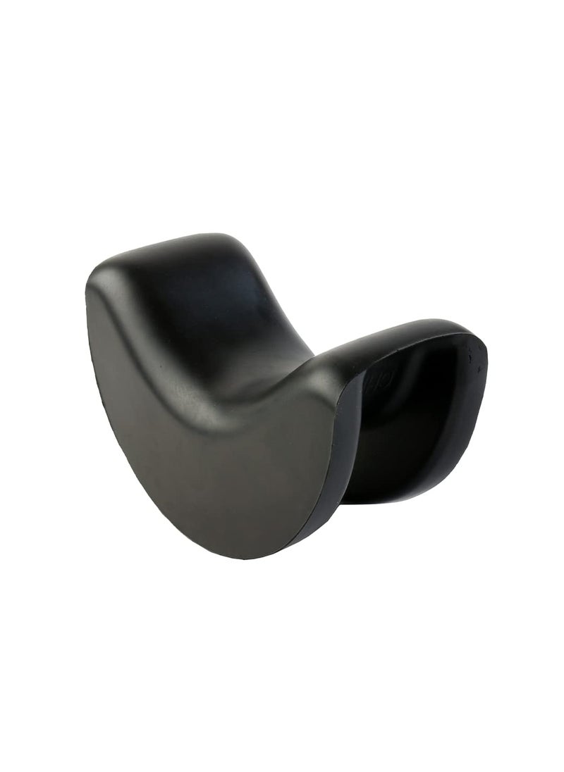 Betty Dain - Betty Dain Neck-Eez Shampoo Bowl Neck Rest, Durable Sealed Foam Rubber, Provides Premium Comfort at Shampoo Bowl, Easy to Clean and Sanitize, Waterproof, Black - Image 1