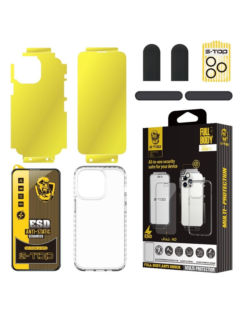 اس-توب بكج حماية متكاملة  لهاتف آيفون 14برو ماكس من شركة اس-توب - Image 2