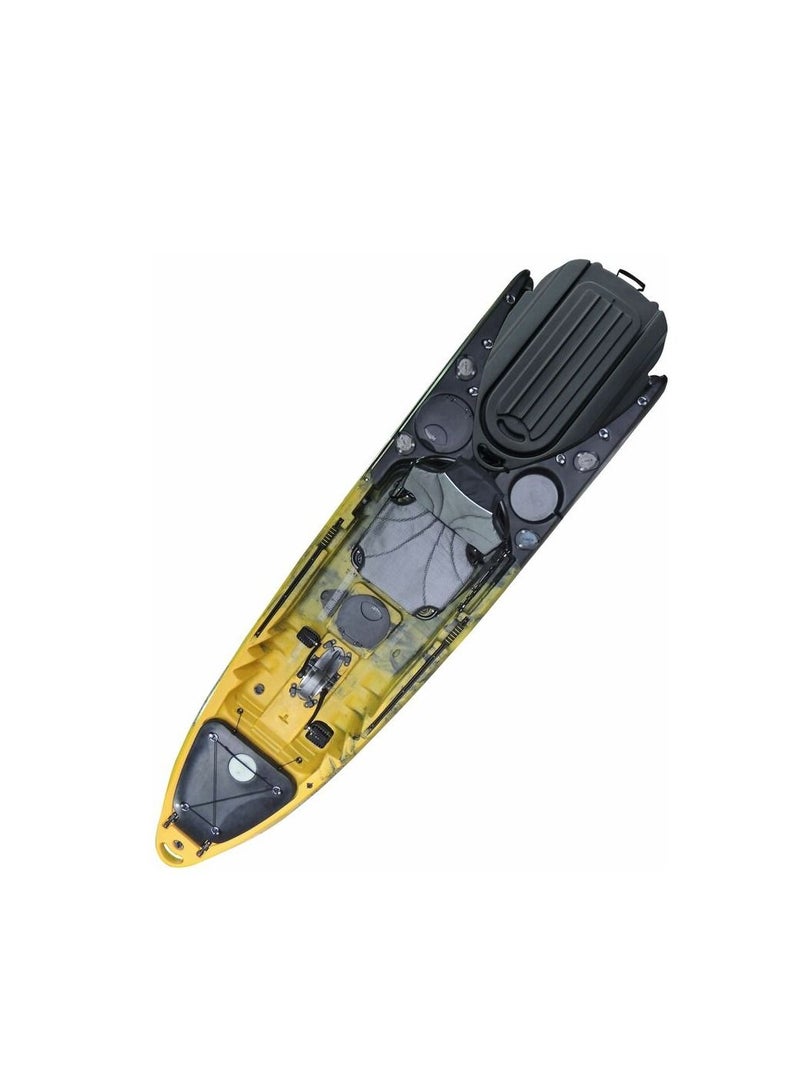 Winner Multimo Pro Angler Kayak With Seat, Wheel, Fishing Rod Holder - Military Green/Black - Image 3