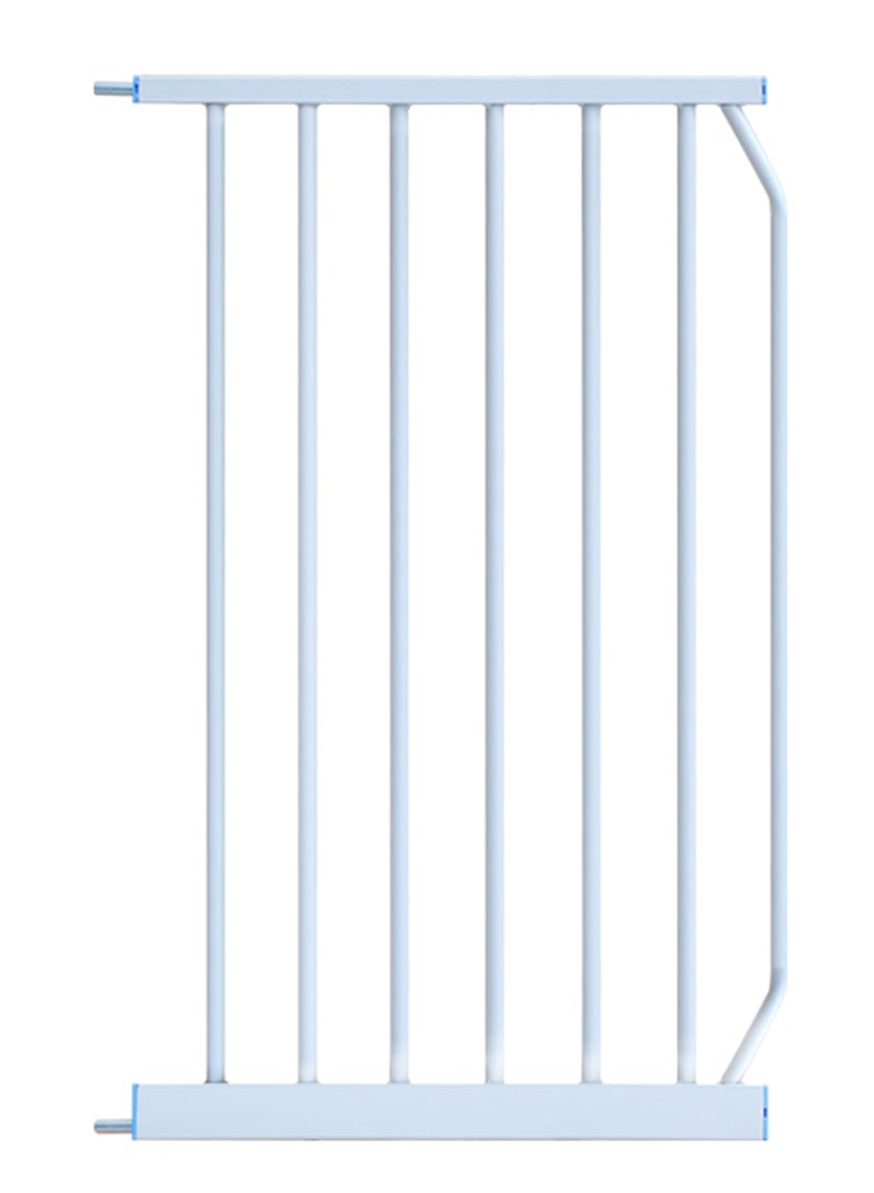 BabySafe بوابة أمان معدنية 30 سم + امتداد 45 سم - أبيض - Image 4