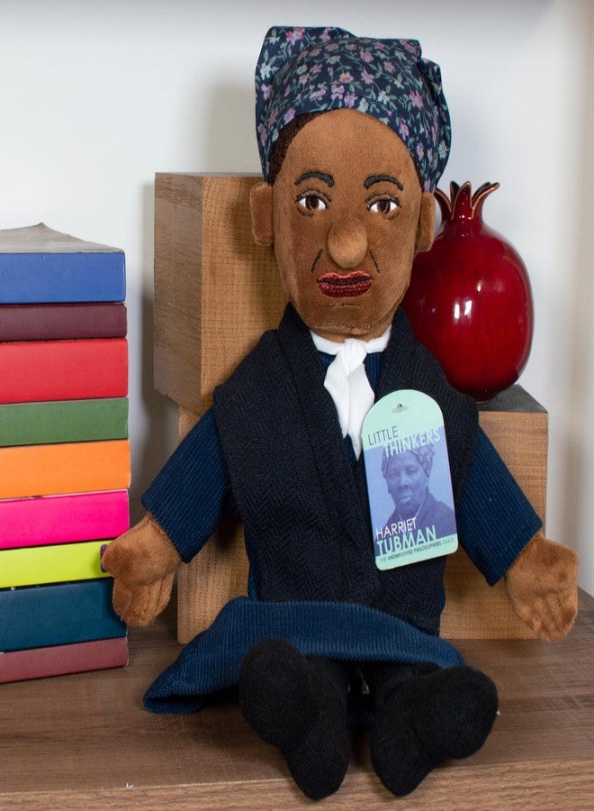 The Unemployed Philosophers Guild Harriet Tubman Little Thinker - 12" Soft Stuffed Plush Doll - Image 3